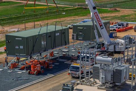Downer delivers electrical switch room for solar farm