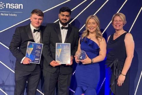 Matthew Hall, Jay Sanjeevan, Faye Rathmill and Michelle Lambon-Wilks