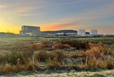 Hunterston B former nuclear power station Hunterston B former nuclear power station