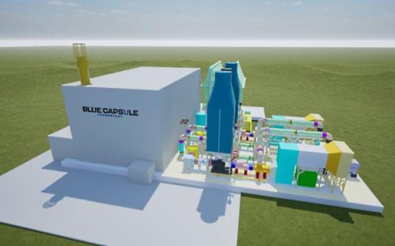 A Blue Capsule plant for end users (Image: Blue Capsule)